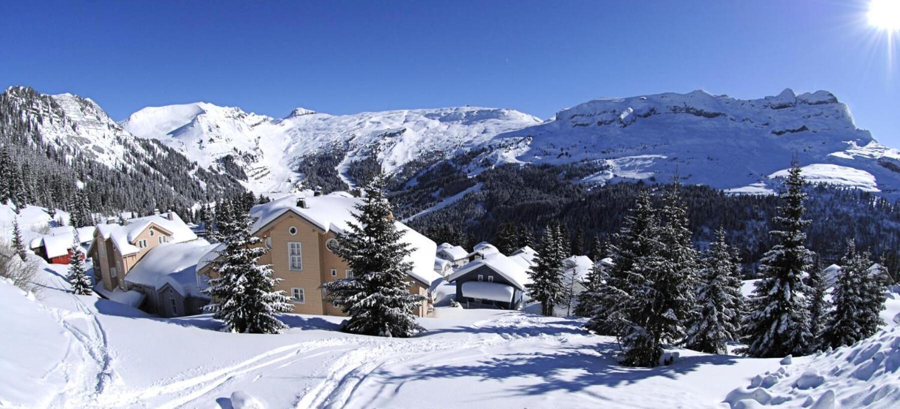 Résidence Hameau - Chalets pour 8 Personnes 53 Flaine Esterno foto